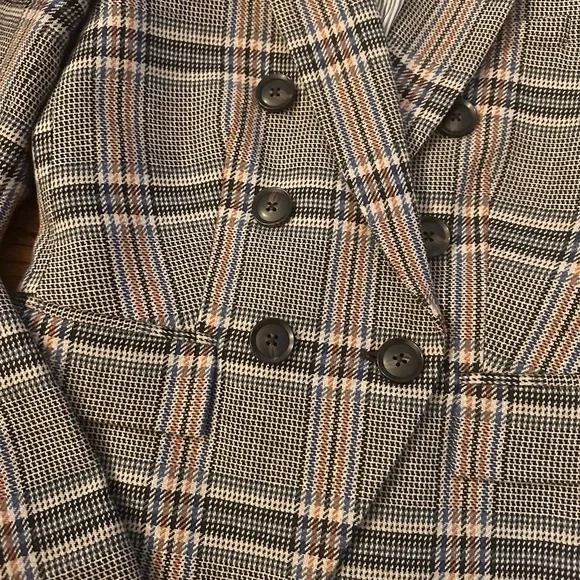 Veronica Beard miller plaid Dickey jacket. Size 00